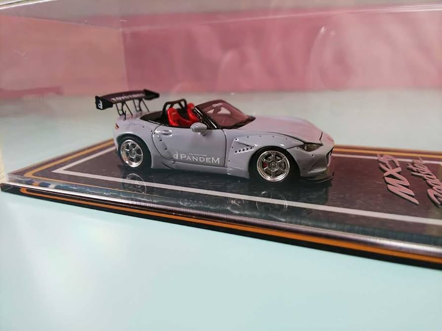YM MODEL 1/64 マツダ ロケット バニー MX-5 ミアータ ブルー YM MODEL 1/64 マツダ ロケット バニー MX-5 ミアータ ブルー